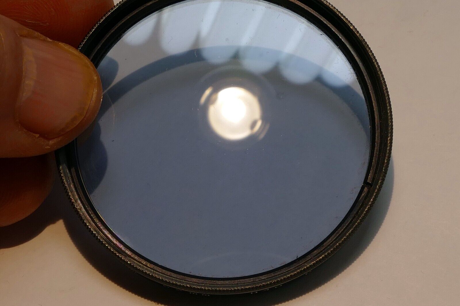 Toshiba 52mm Filter  B40 40B  Blue made in Japan  Coated