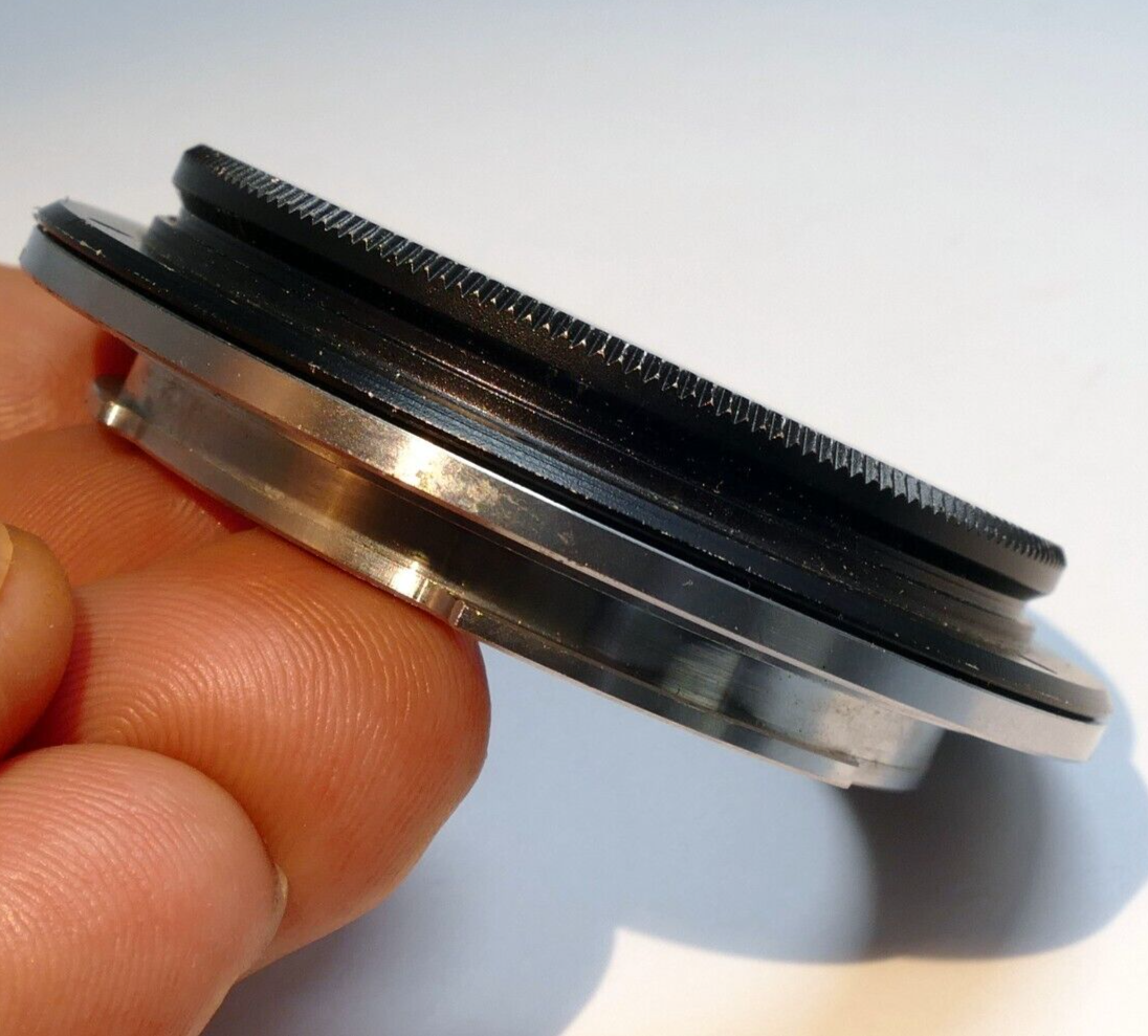 Pentax PK KR K M Bayonet mount Reverse adapter Ring to 49mm (not threaded) clamp
