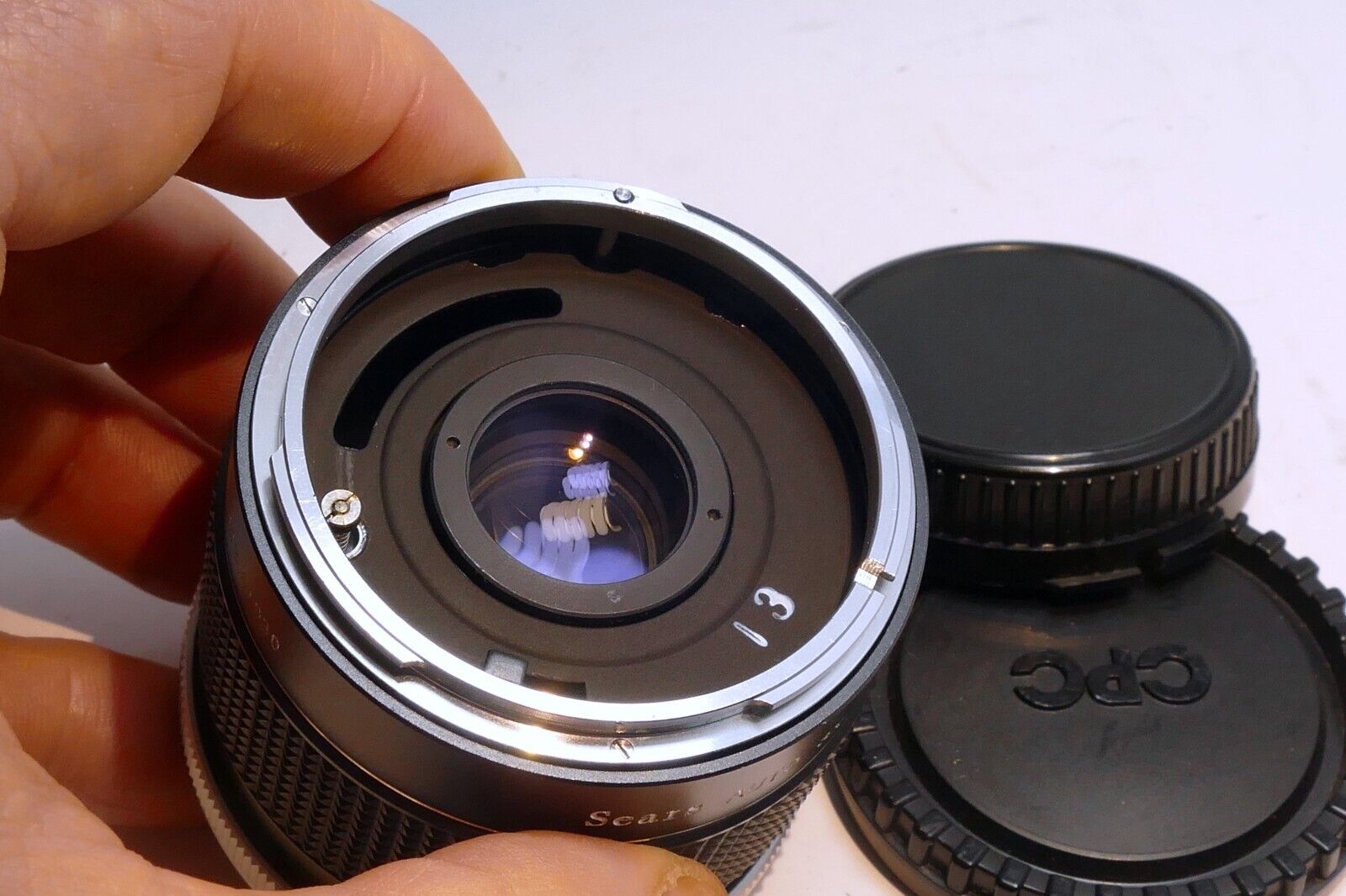 Sears 3X Lens Teleconverter for Canon FD mount manual  focus C/FD