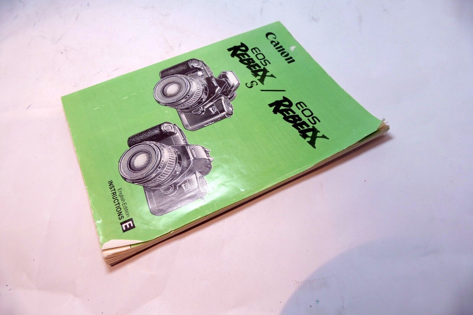 Canon EOS REBEL X-s X 35mm film SLR camera Owner's Instruction Guide E English