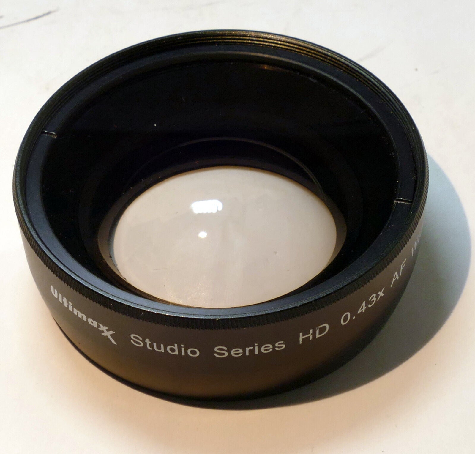 Ultimax Studio Series HD 0.43X AF Wide Angle Lens (missing Macro ring) incomplet