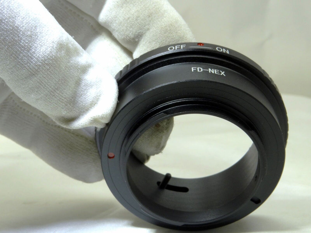 Canon FD to Sony NEX E Lens mount adapter 5R 5N ILCE a6000 a6400 a6600 cameras
