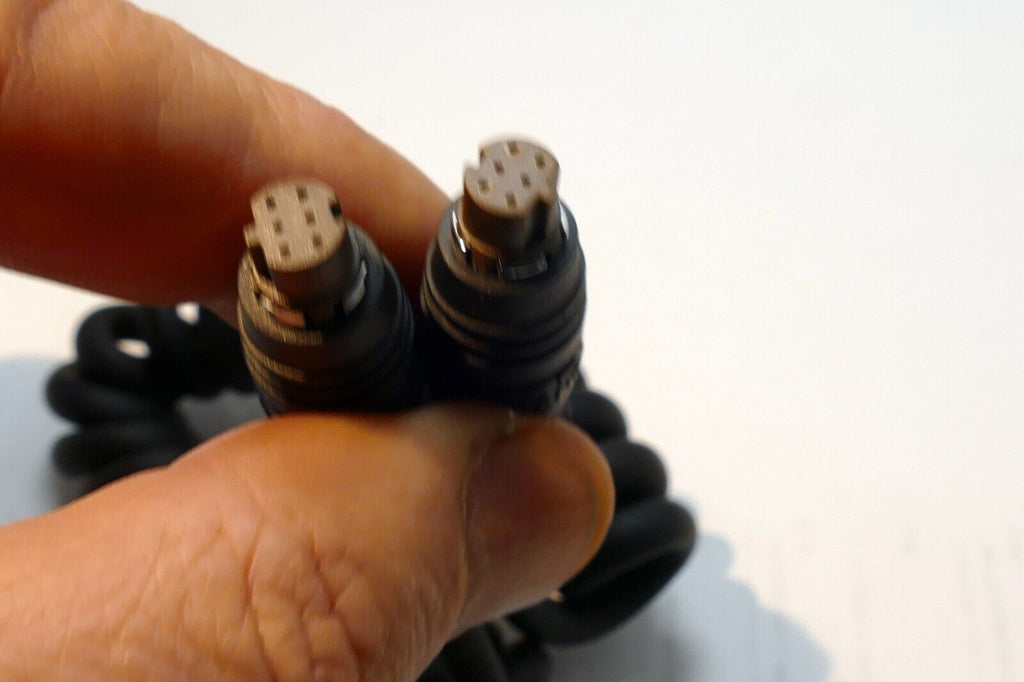 Canon 6 pin male coiled cord for FA-20 cable