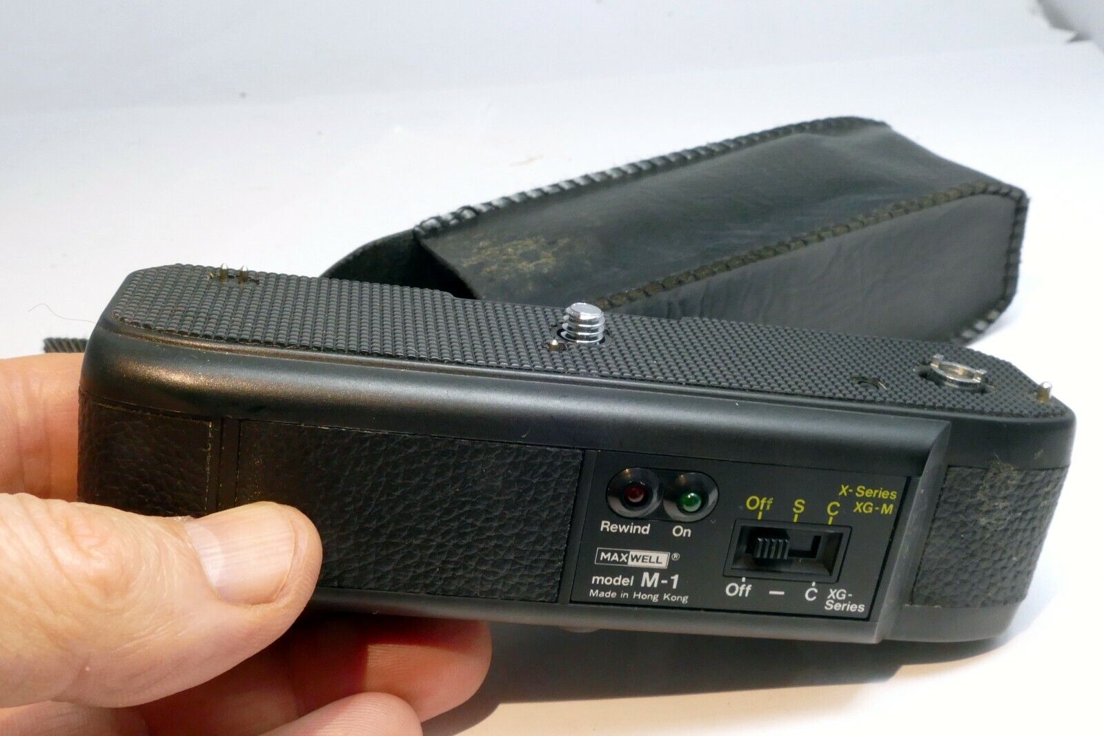 Soft case for electronic winder for Minolta XG A 1 protective pouch Genuine