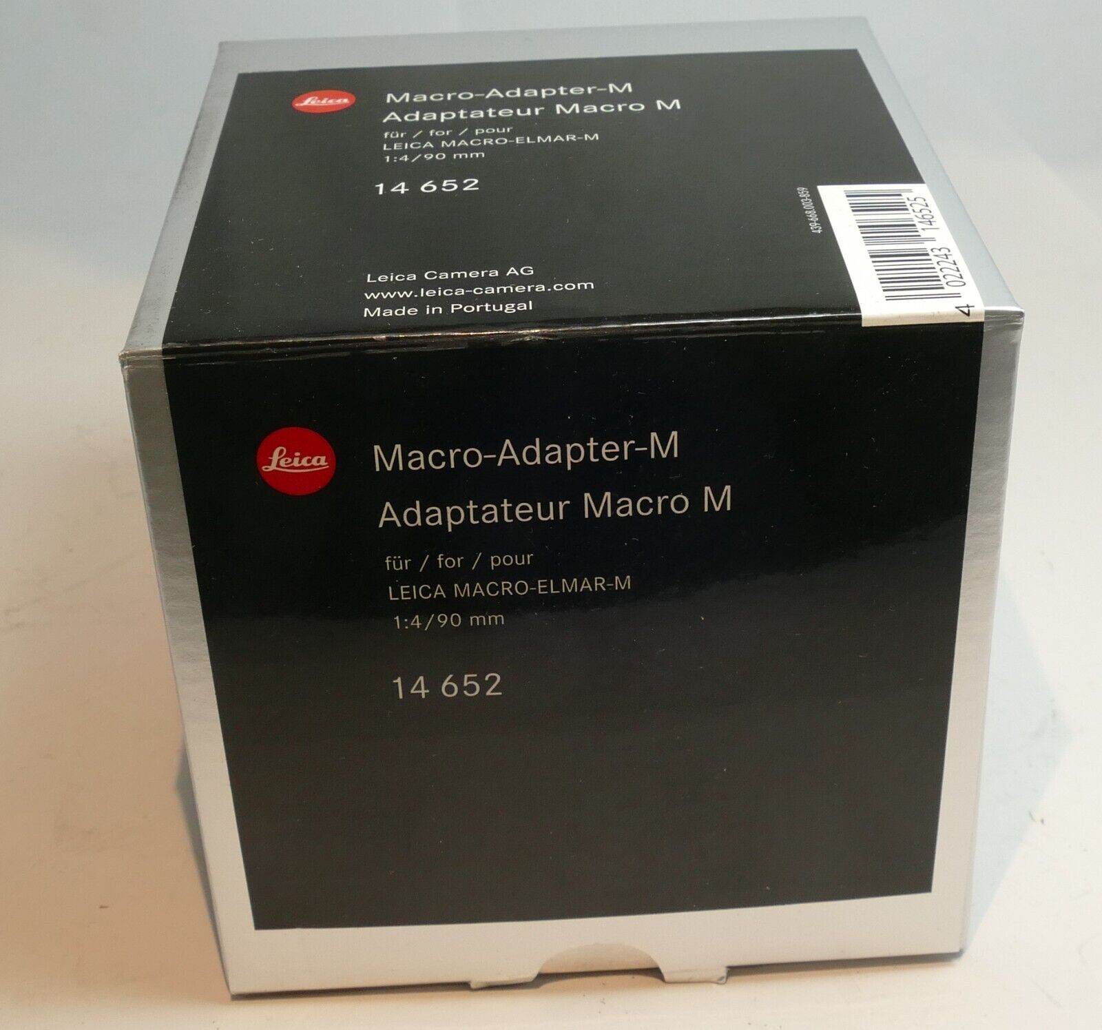 Empty Box (only ) for  15 652 Leica  Macro Adapter - M close up 90mm