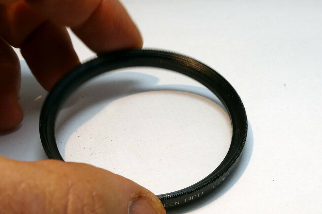 62mm Promaster 4 point Star Cross Screen filter lens made in Japan