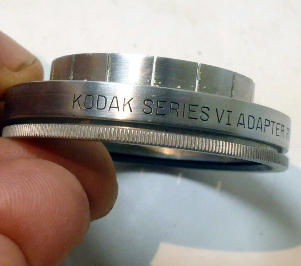 31.5mm to Kodak Series VI 6 Camera Lens adapter Step up w/ retaining ring