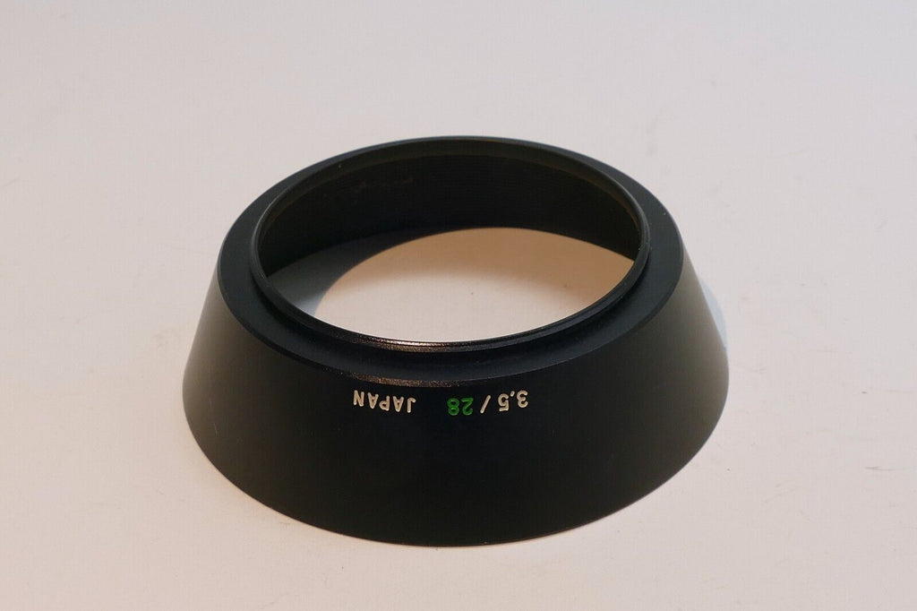 49mm Olympus OM 28mm f2.8 f3.5 lens Metal hood shade for - OEM Genuine Zuiko