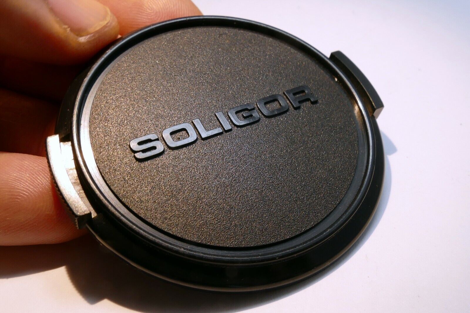 Soligor 55mm Front Cap Plastic snap on for  24mm F2.5