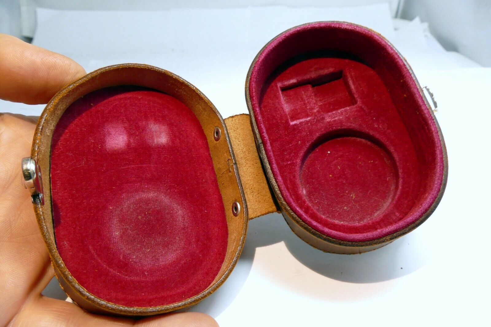 Leather Case for Canon 28mm f3.5  & L39  Lens rangefinder vintage  lens
