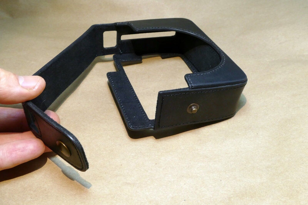 Black camera case  for Fujifilm Fuji