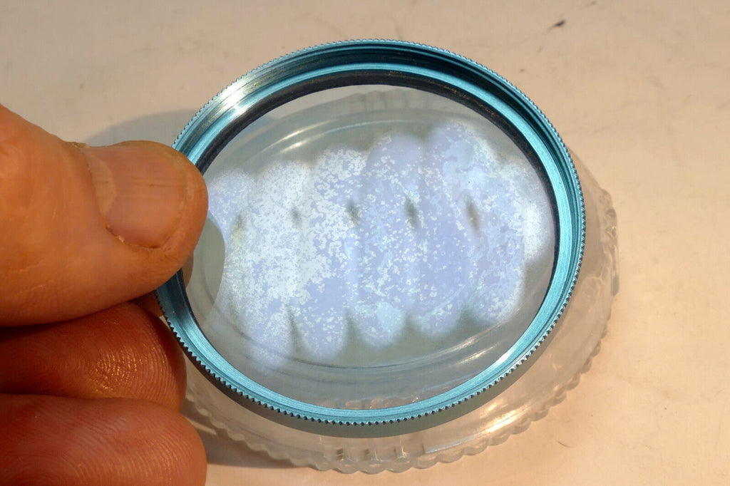 Tiffen 49mm  SF-49M 82A light blue filter threaded (with coating damage)