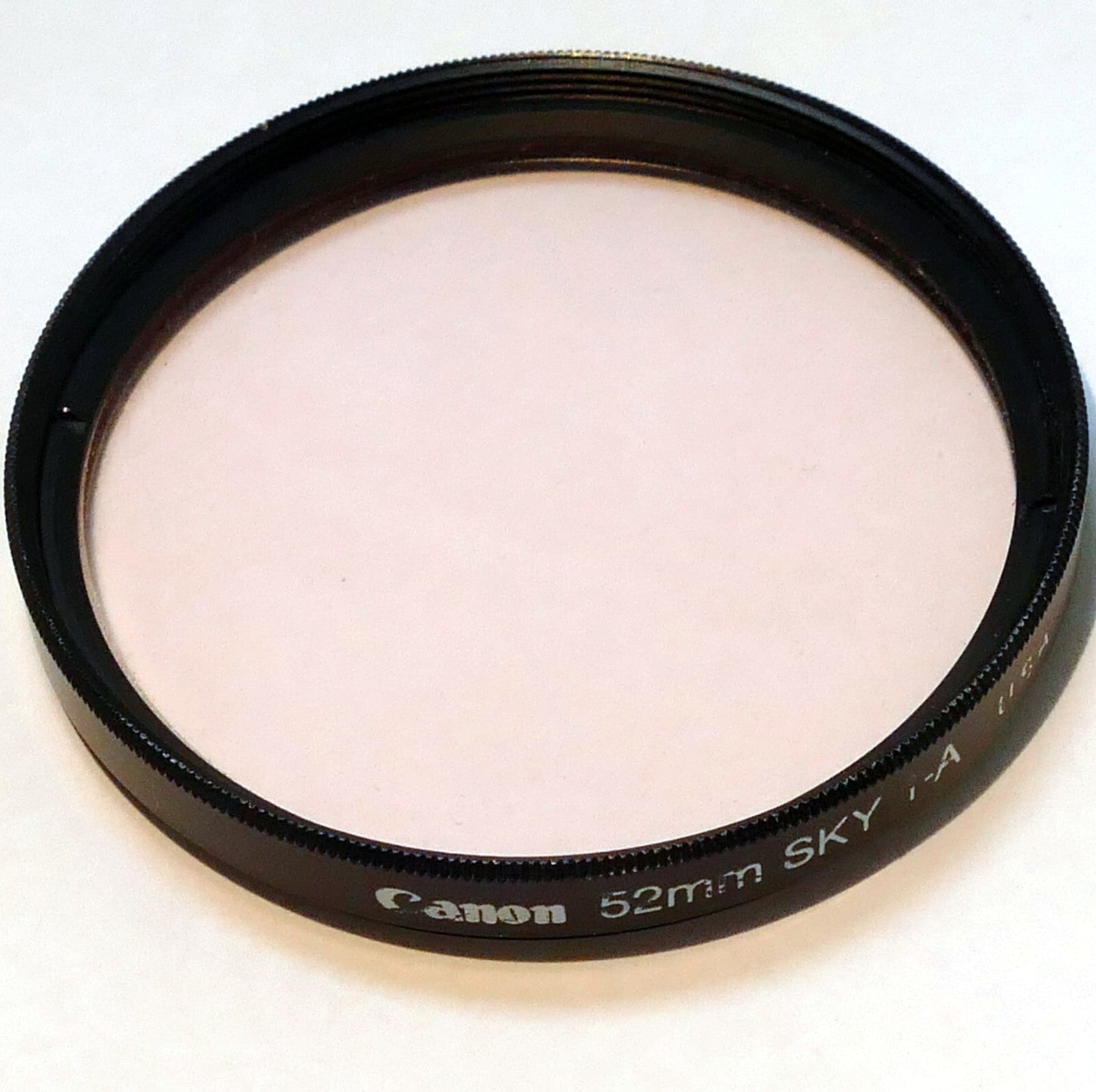 Canon 52mm Filter SKY 1-A skylight made in USA 50mm f1.4 nFD - EOM Original