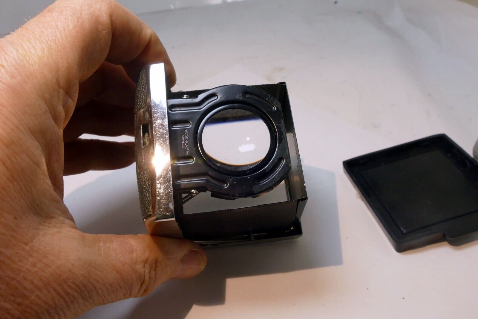 Zenza Bronica S2a EC Waist Level Finder 6X6 S - AS damaged for parts or repair