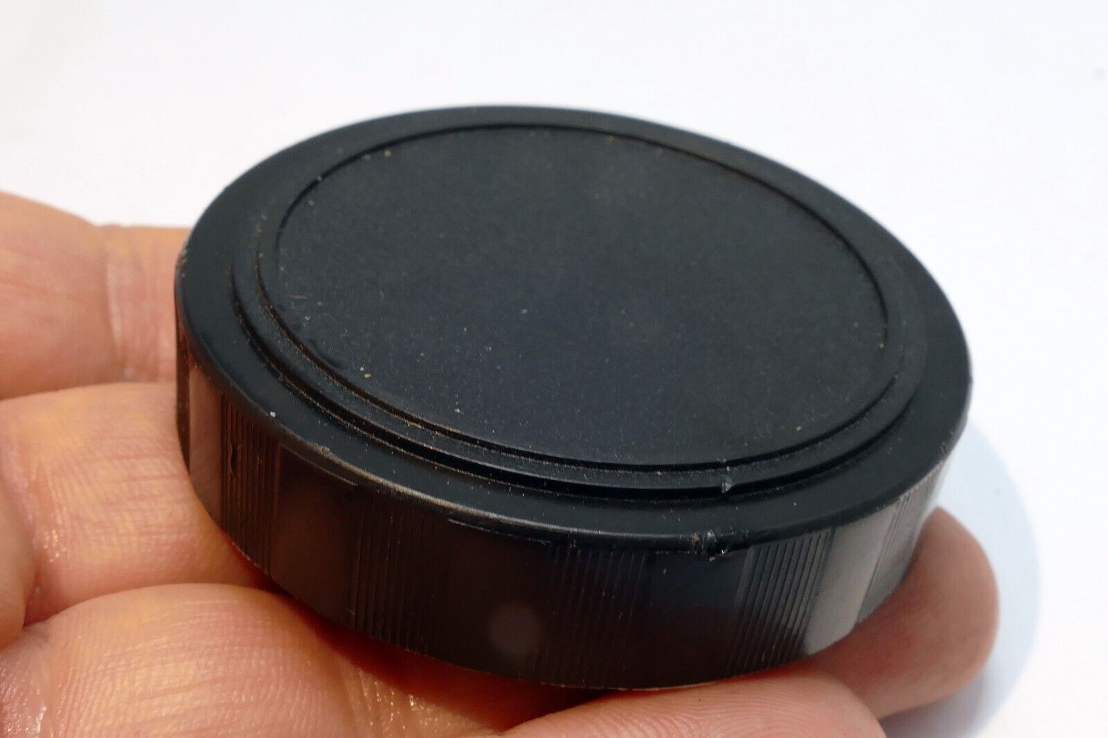 55mm Front lens cap plastic slip on type for  135mm f2.8