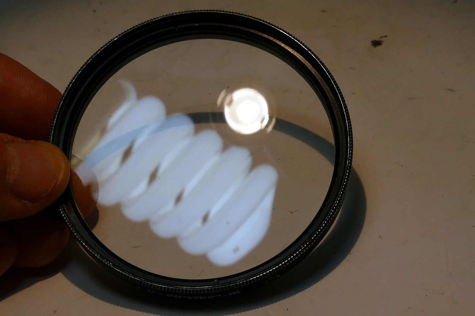 Tiffen 72mm Filter  UV  Protector  made in USA with green teal rim
