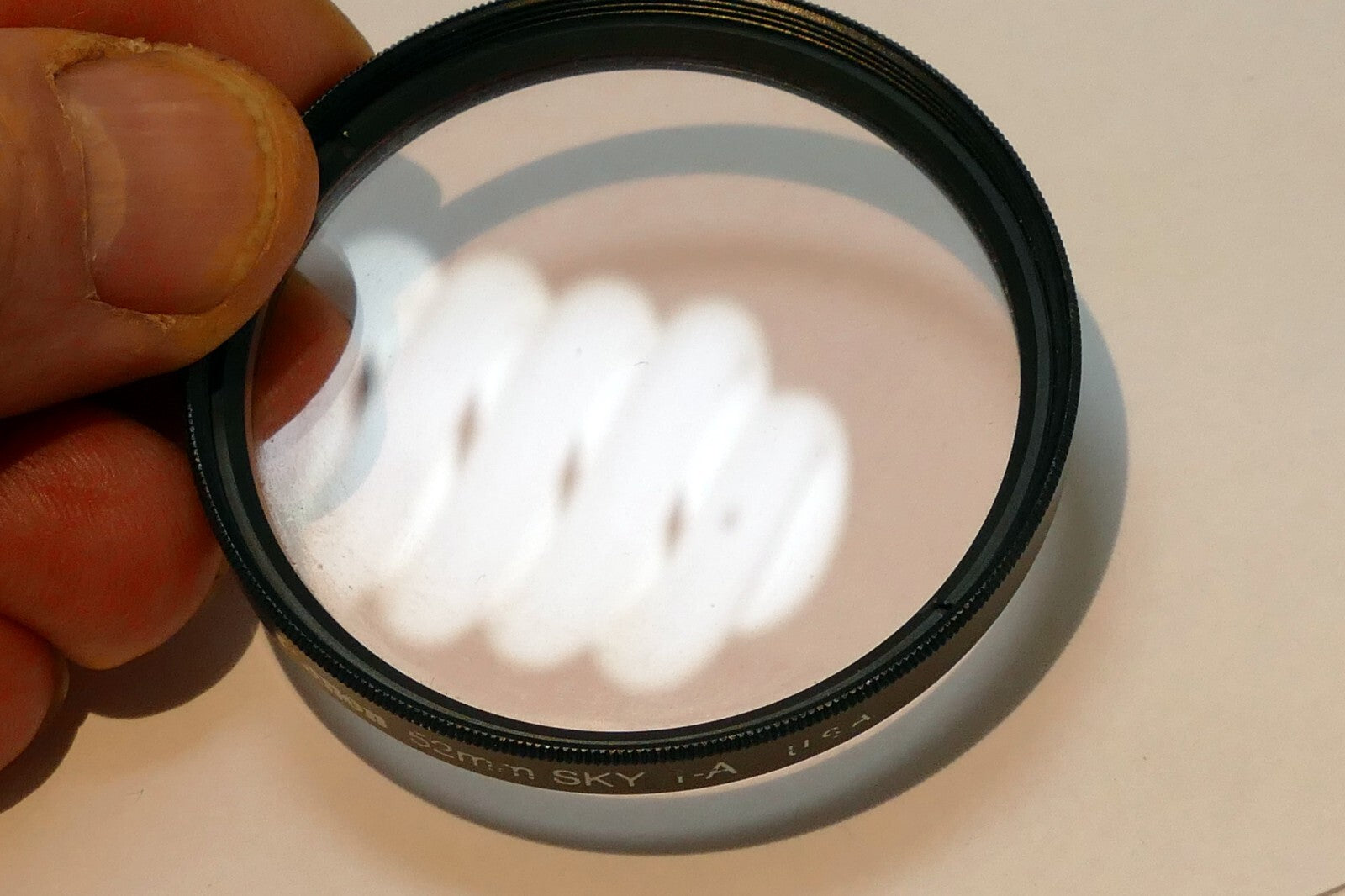 Canon 52mm Filter SKY 1-A skylight made in USA 50mm f1.4 nFD - EOM Original