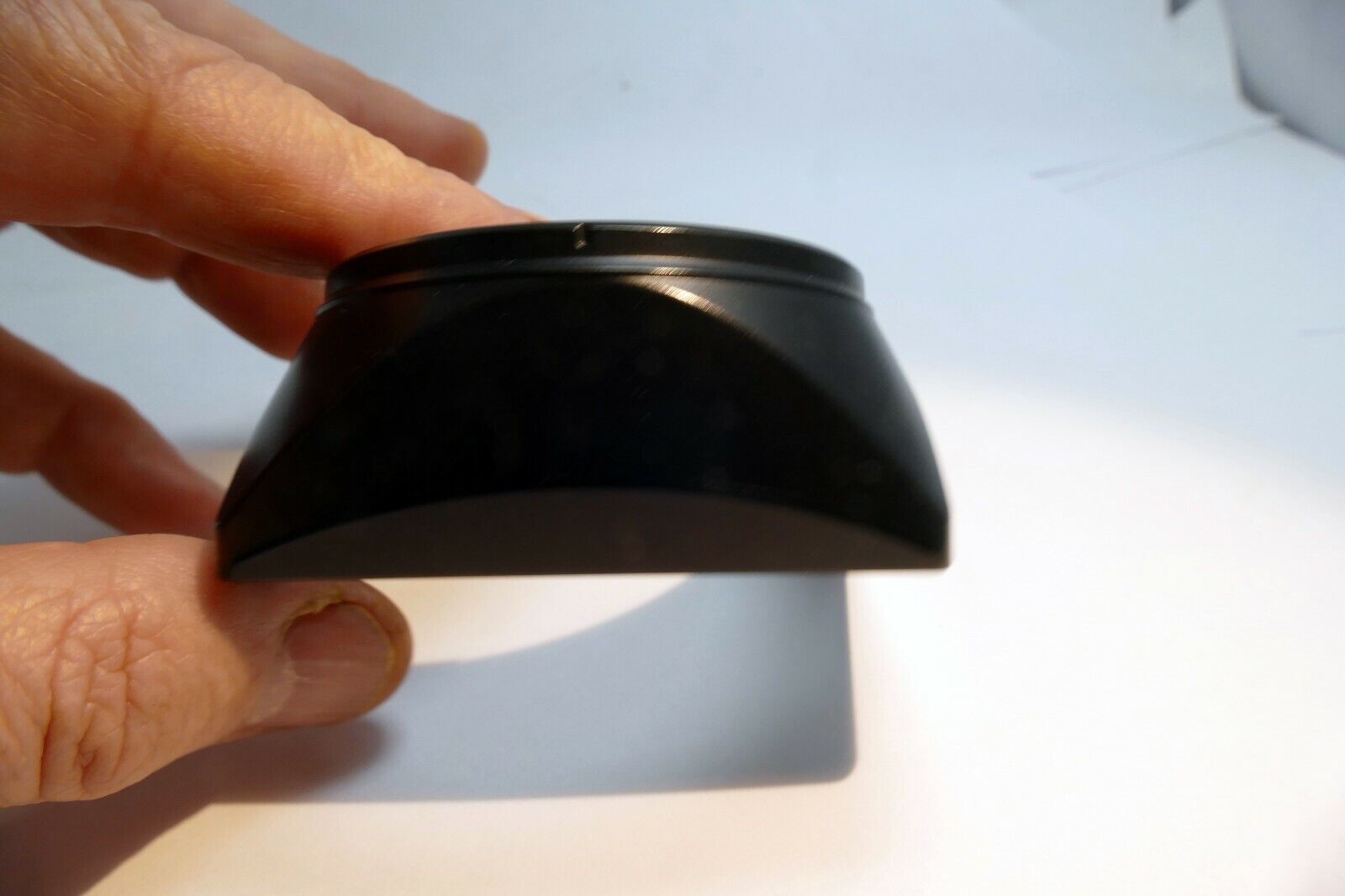 59.5mm ID Plastic Lens hood shade square