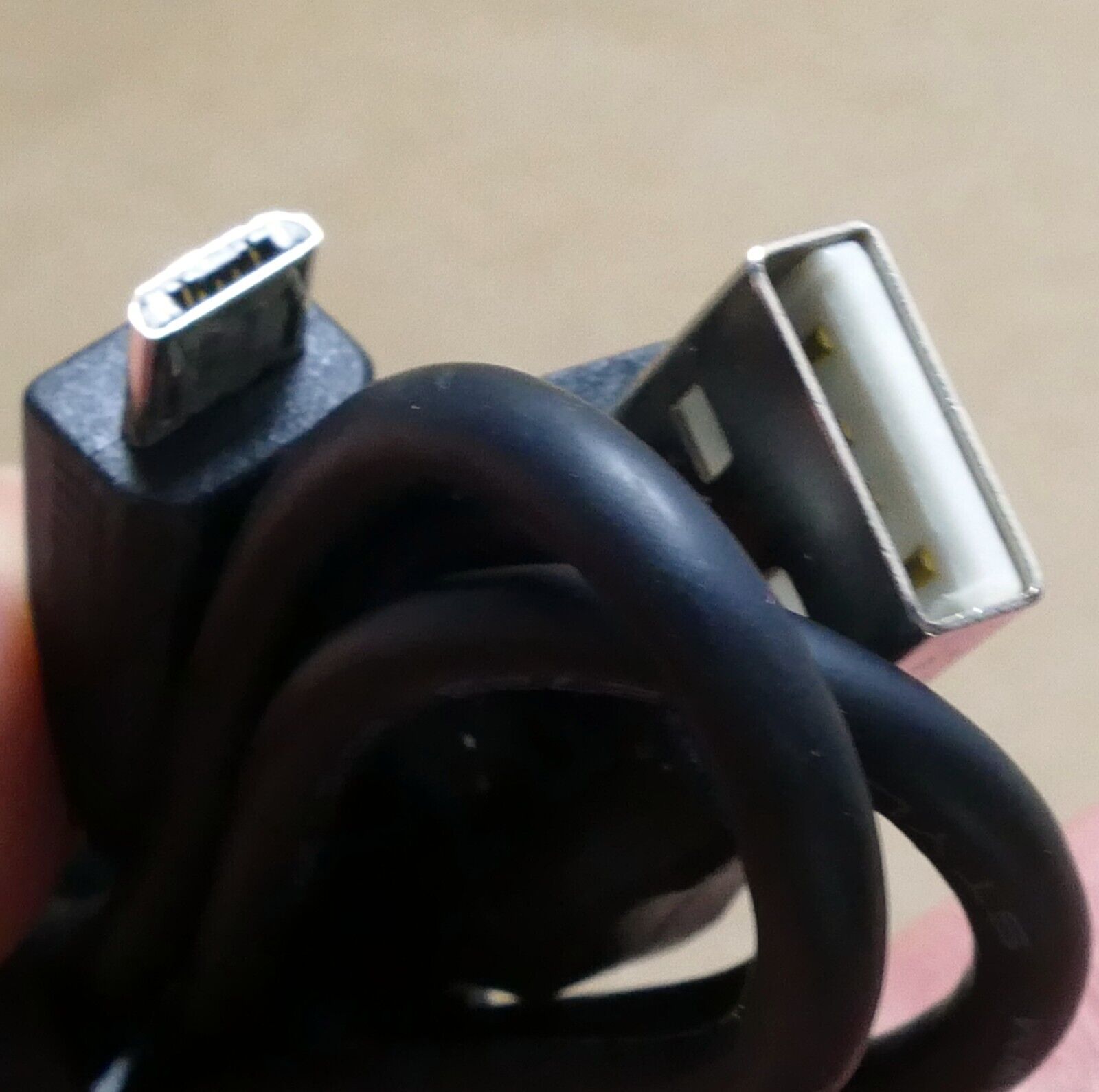 Camera Cable USB A to Micro-USB charger data transfer 3 feet long