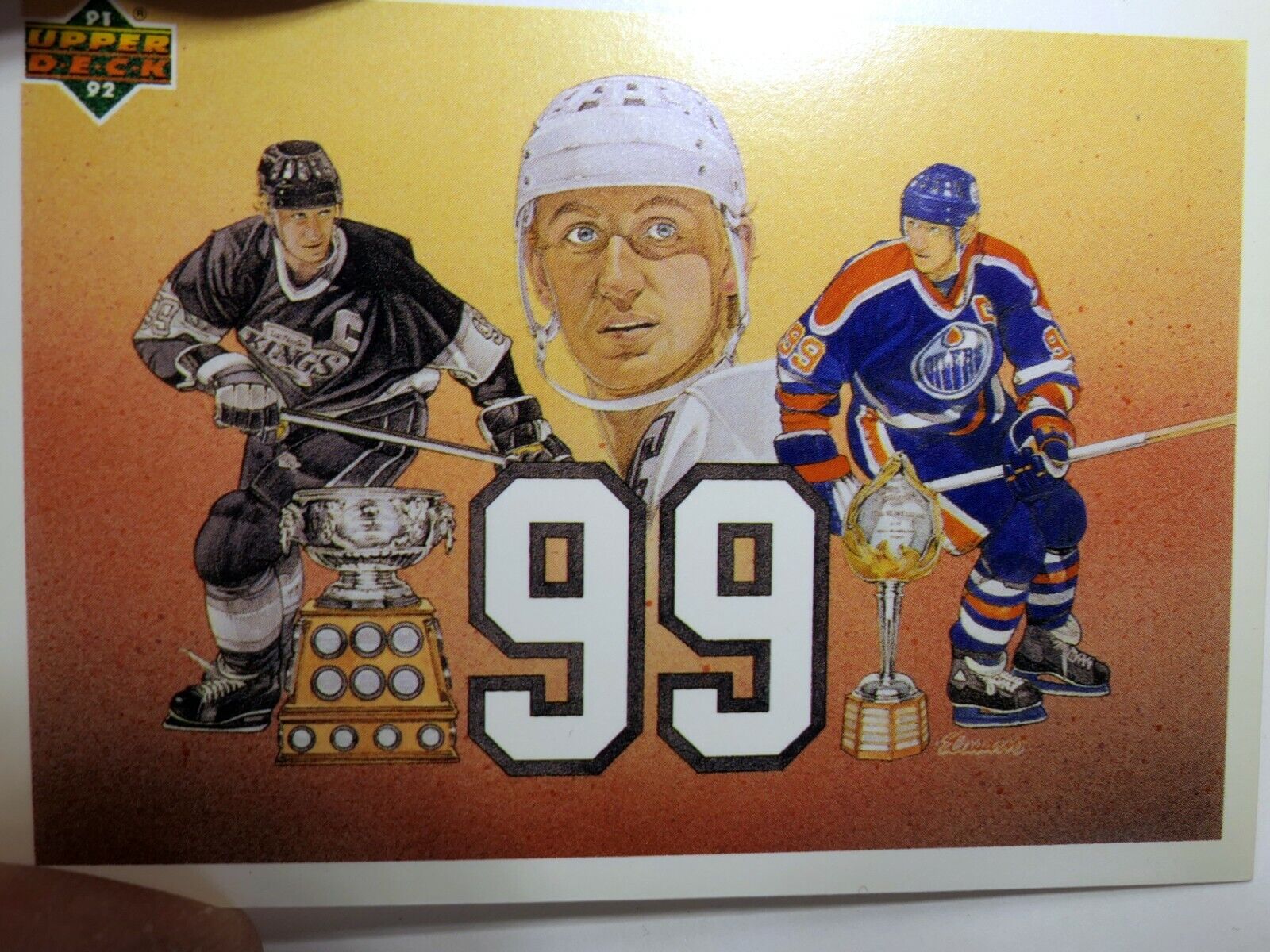 Upper Deck 1991 Trading Card Wayne Gretzky  38