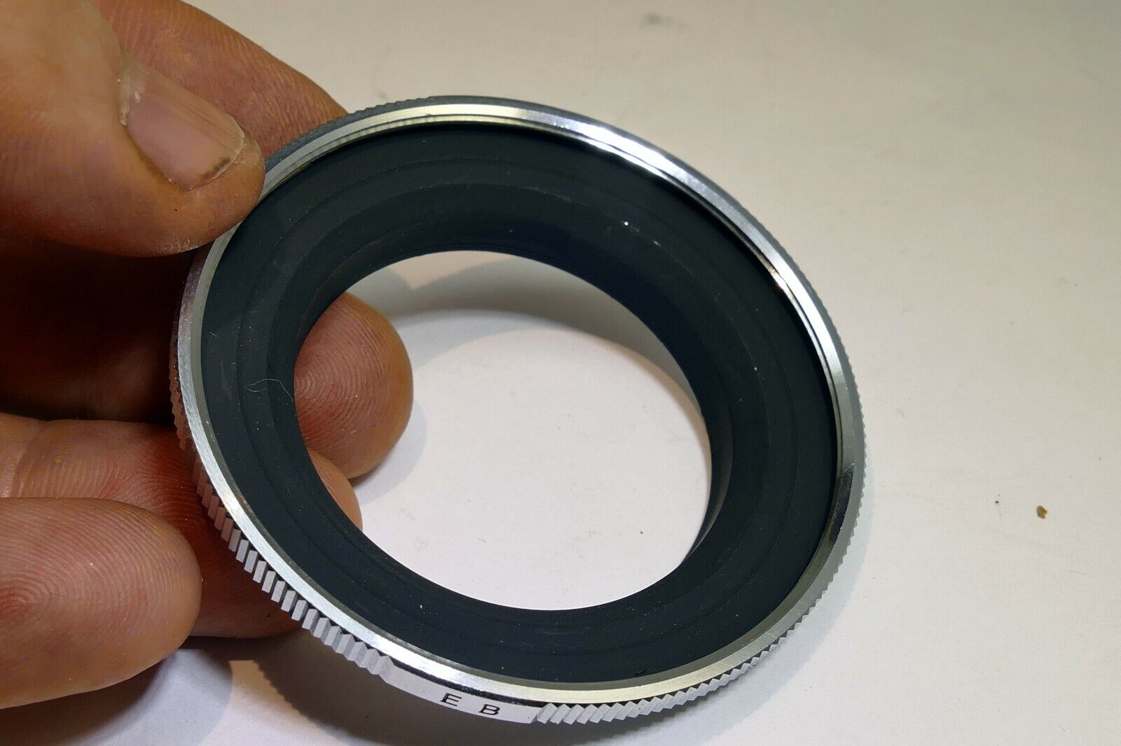 Minolta EB Reverse mount adapter Ring 55mm female threaded to MD MC close-up