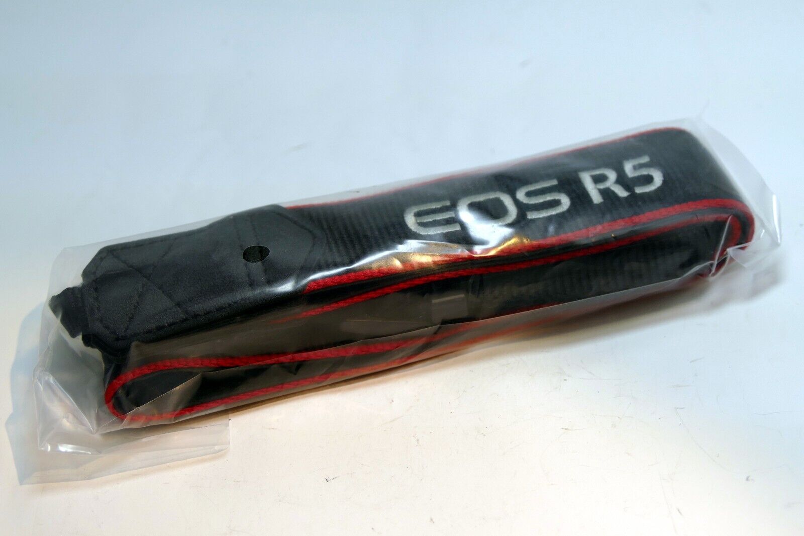 Canon EOS R5 Digital Camera Neck Shoulder Strap Black-Red - Genuine OEM