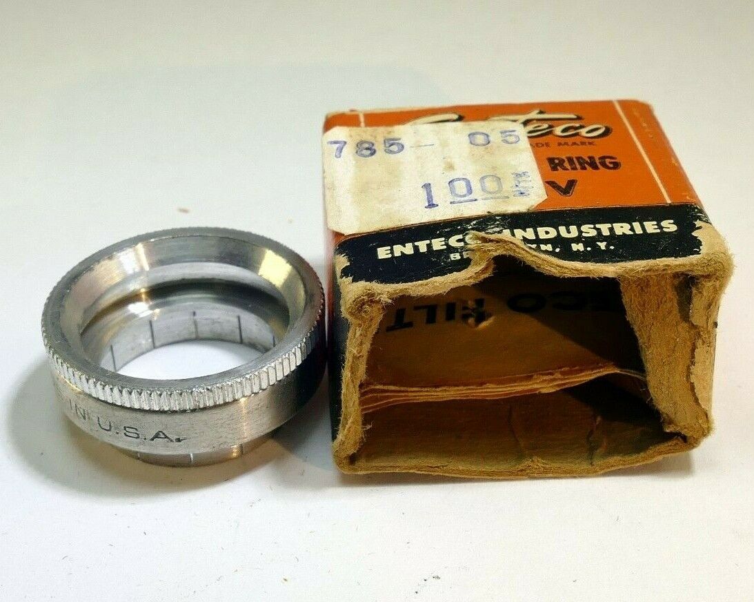 Enteco series 4 IV Adapter to 18mm ID Filter Ring holder slip on Cine Kodak 16.5