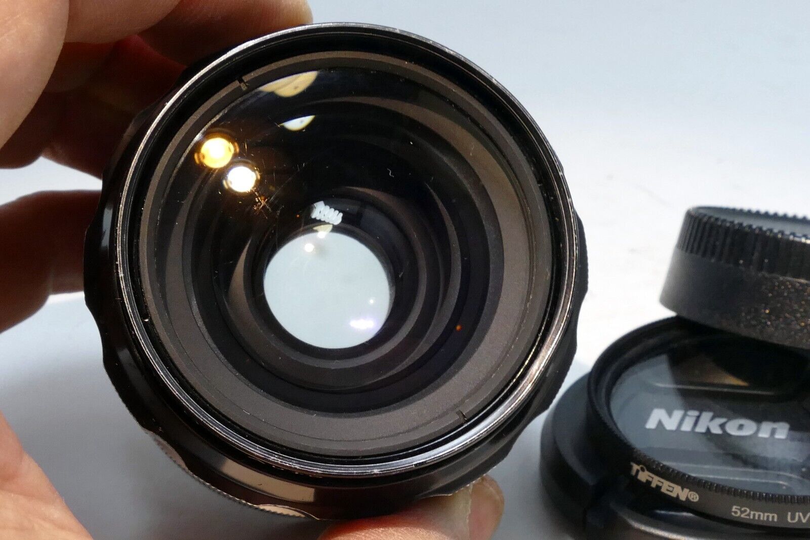Nikon Nikkor-O 35mm f2 AI F Prime lens f2.0 (home Ai'd) - AS IS Parts or Repair