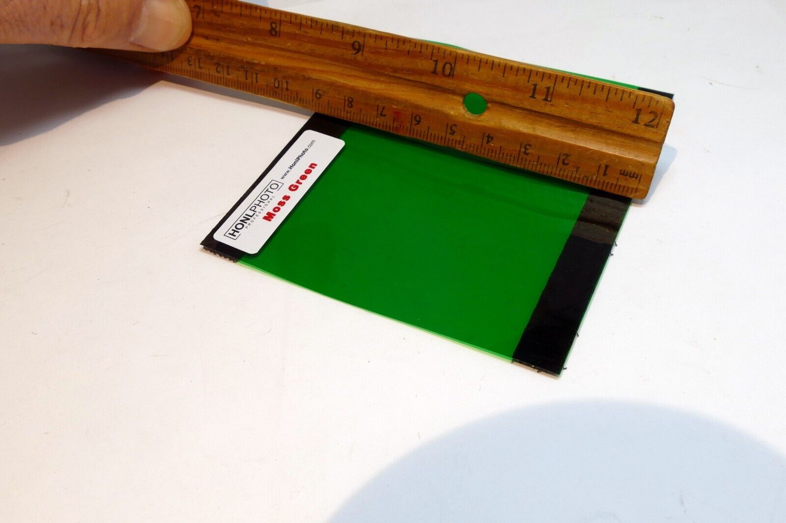 Honl Photo Color  Moss Green rectangular 4X3" gel filter for flash