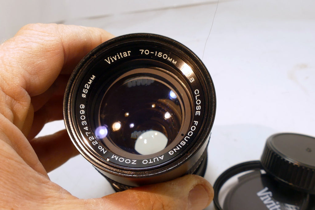 Vivitar 70-150mm f3.8 Manual Focus OM-Mount Zoom Lens for Olympus 2