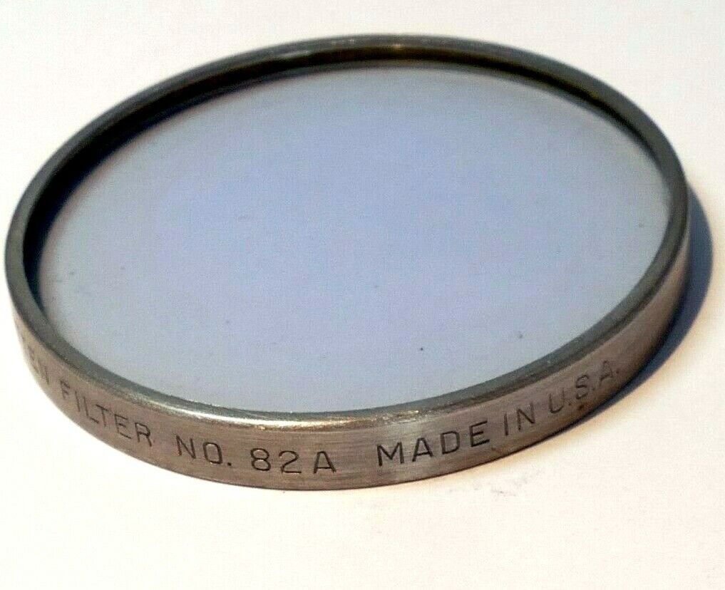 Kodak Wratten Series 7 VII 50.8mm filter drop in 82A light blue cooling