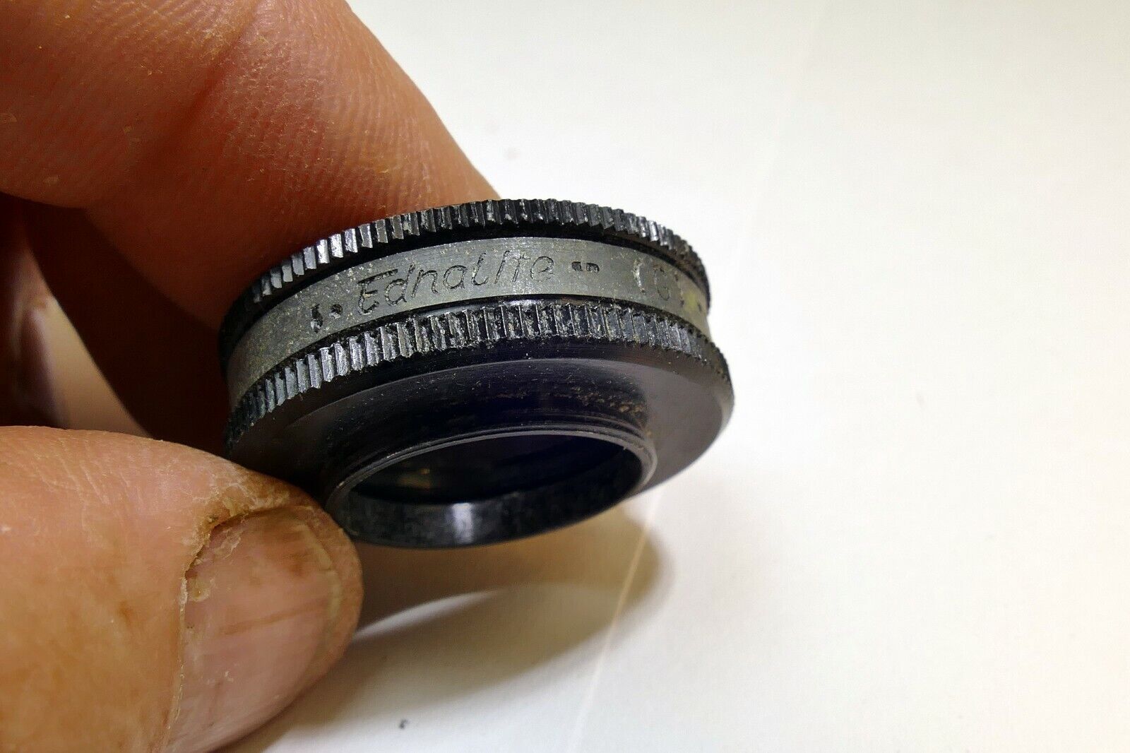 Ednalite G series IV 4 Filter holder  w/ retaining ring 19mm screw in  type