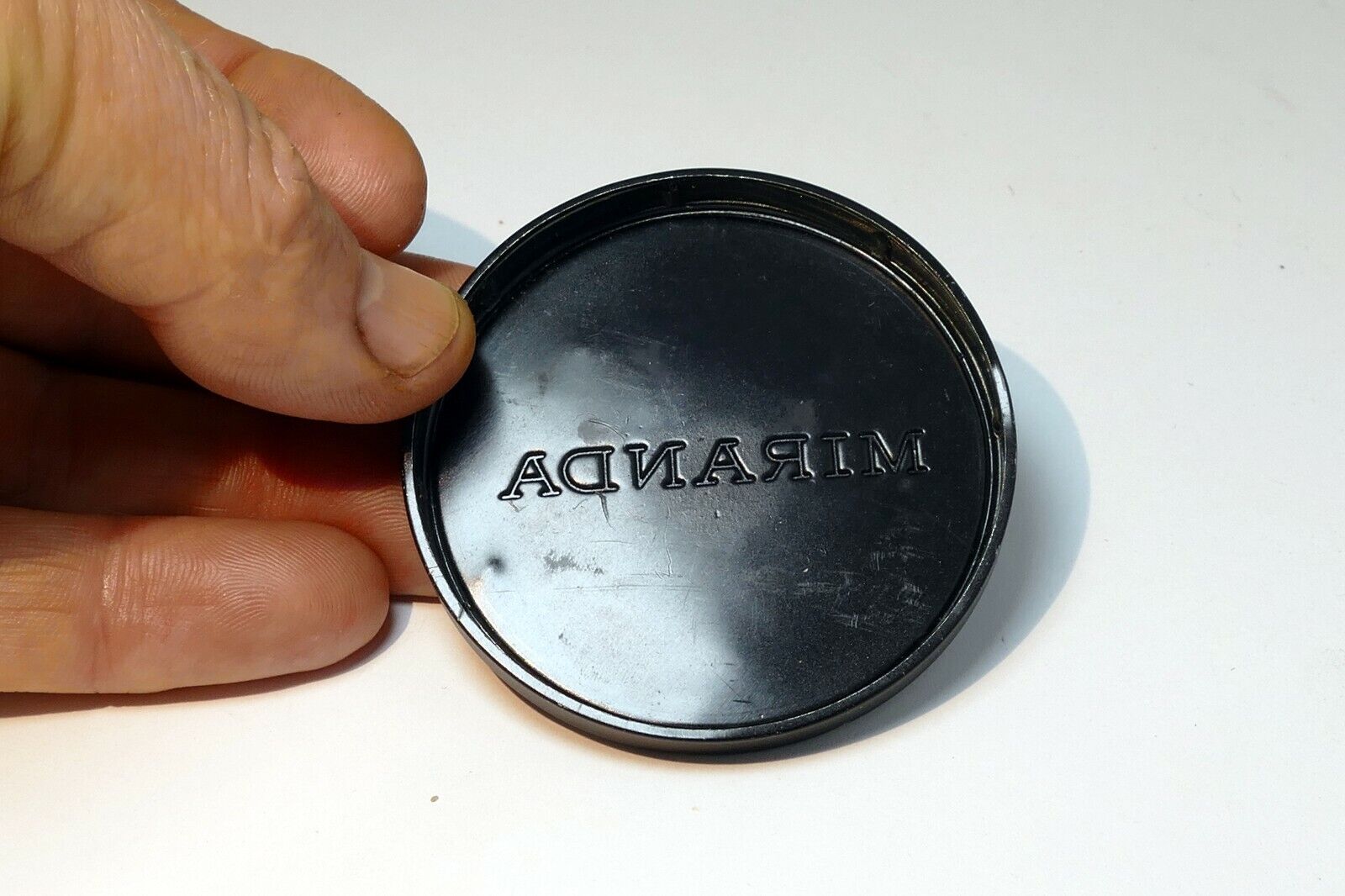 55mm Front Lens Cap for Miranda 135mm f2.8 Metal slip on type 57mm ID