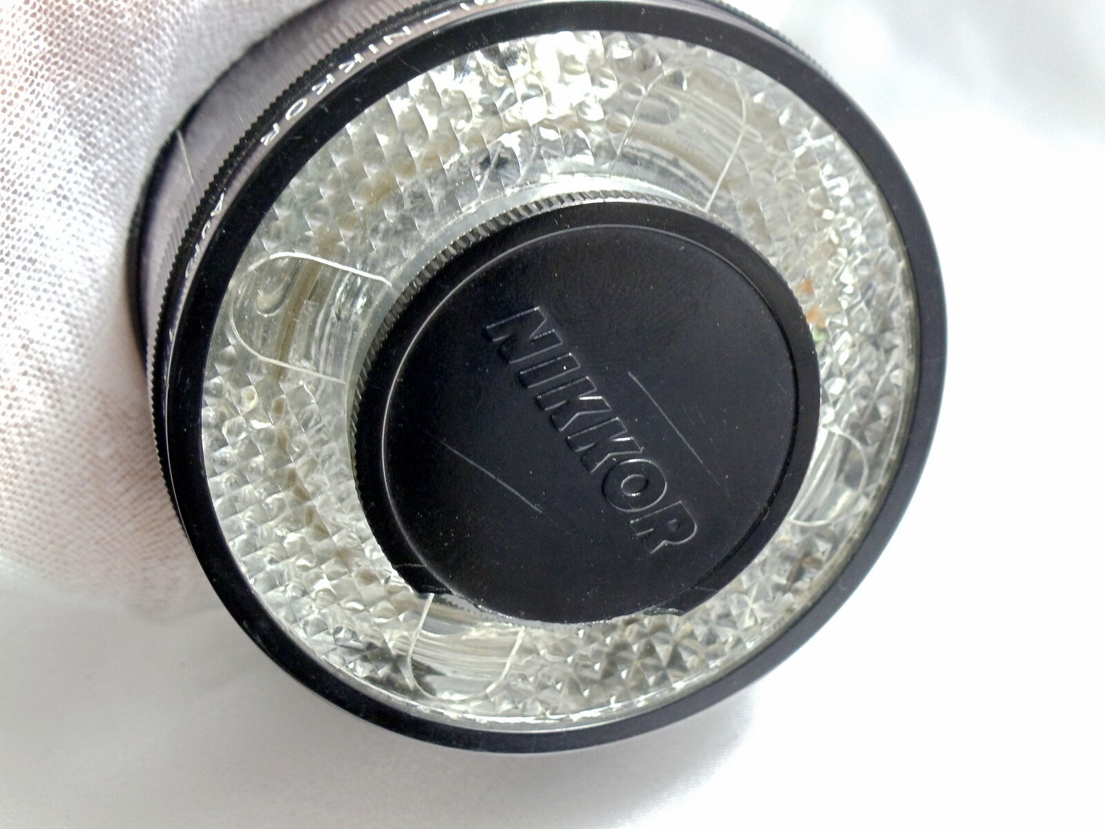 38mm screw in Front cap for Medical Nikkor Auto 200mm f5.6 with 4 pin cable