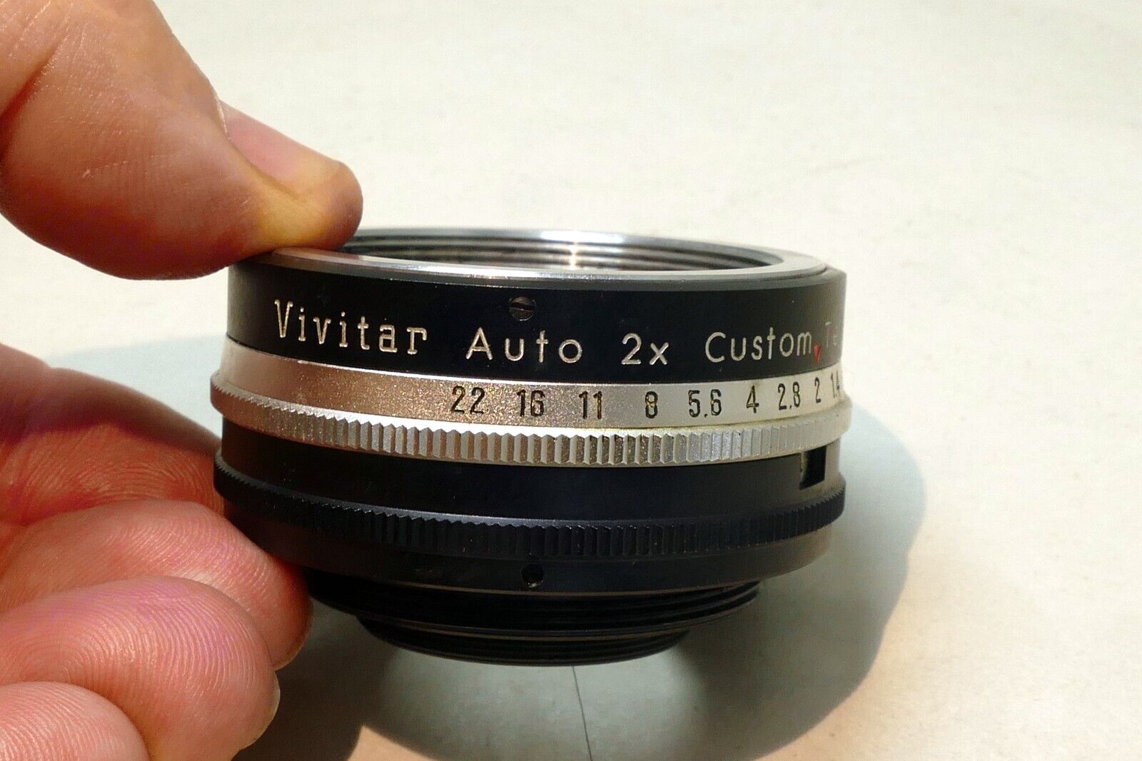 Vivitar auto 2X Lens Teleconverter for  Pentax M42 mount manual  focus Spotmatic