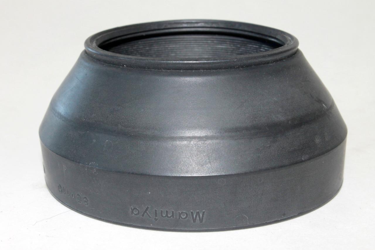 Mamiya Sekor 645 80-110 f2.8 C Lens Hood rubber only  (missing metal ring) parts