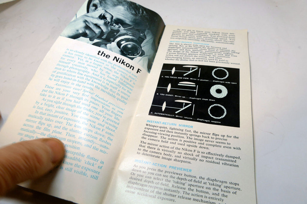 Nikon F Photomic Complete System Brochure F 1971 - accessory guide