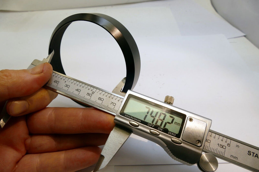 75mm ID  Lens hood shade  Female threaded metal