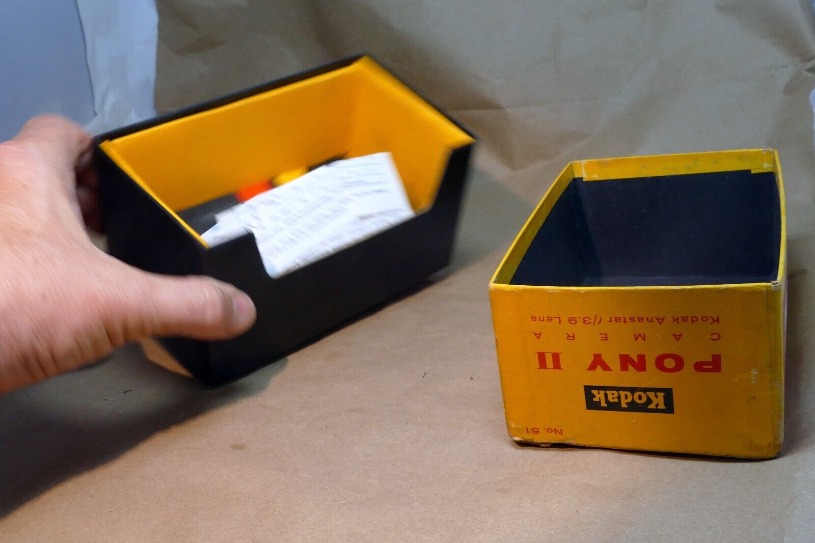 Kodak PONY II No. 51 Empty Box (only ) for camera vintage