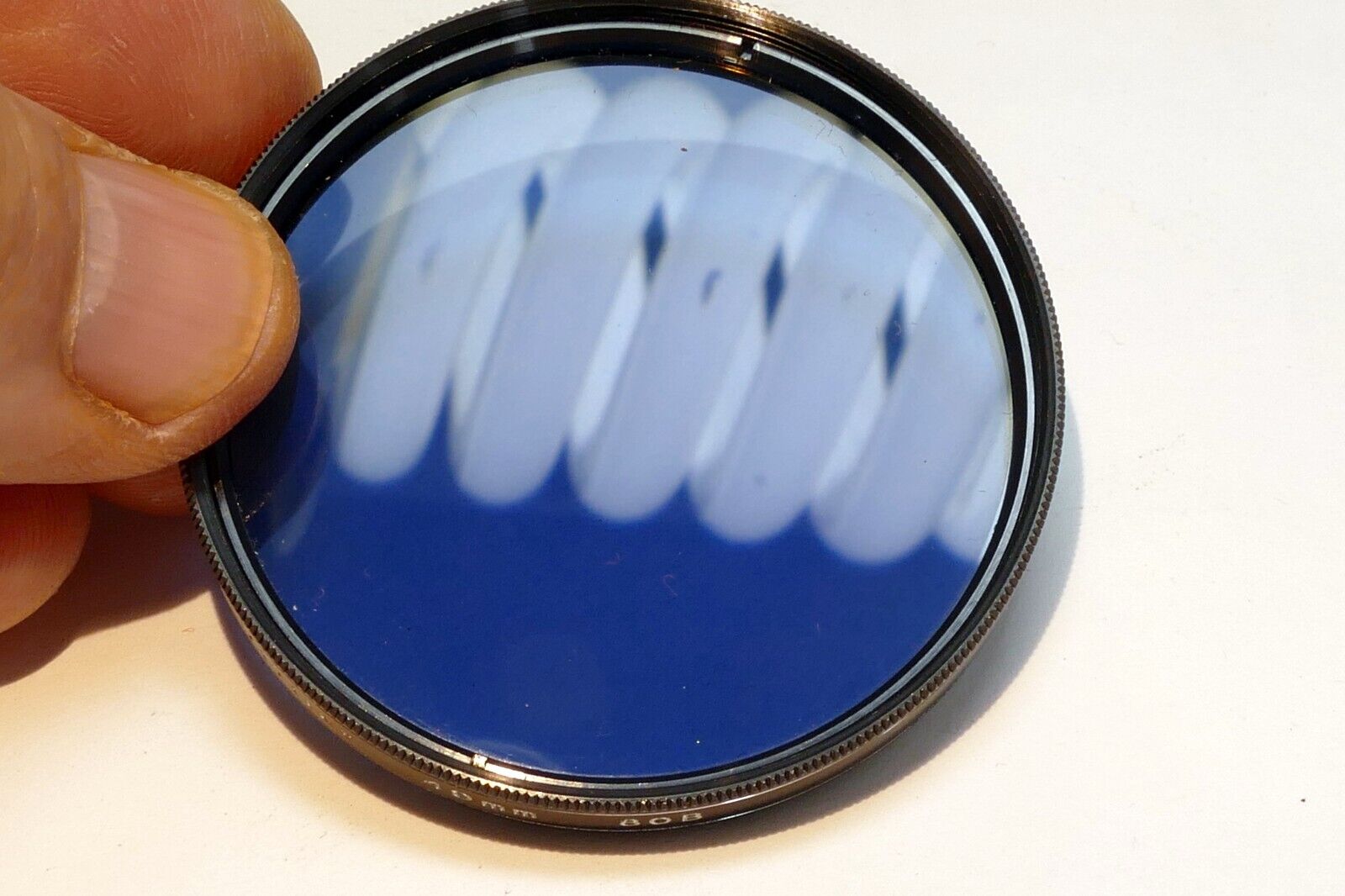 Vivitar  49mm Lens  Filter 80B Dark Blue