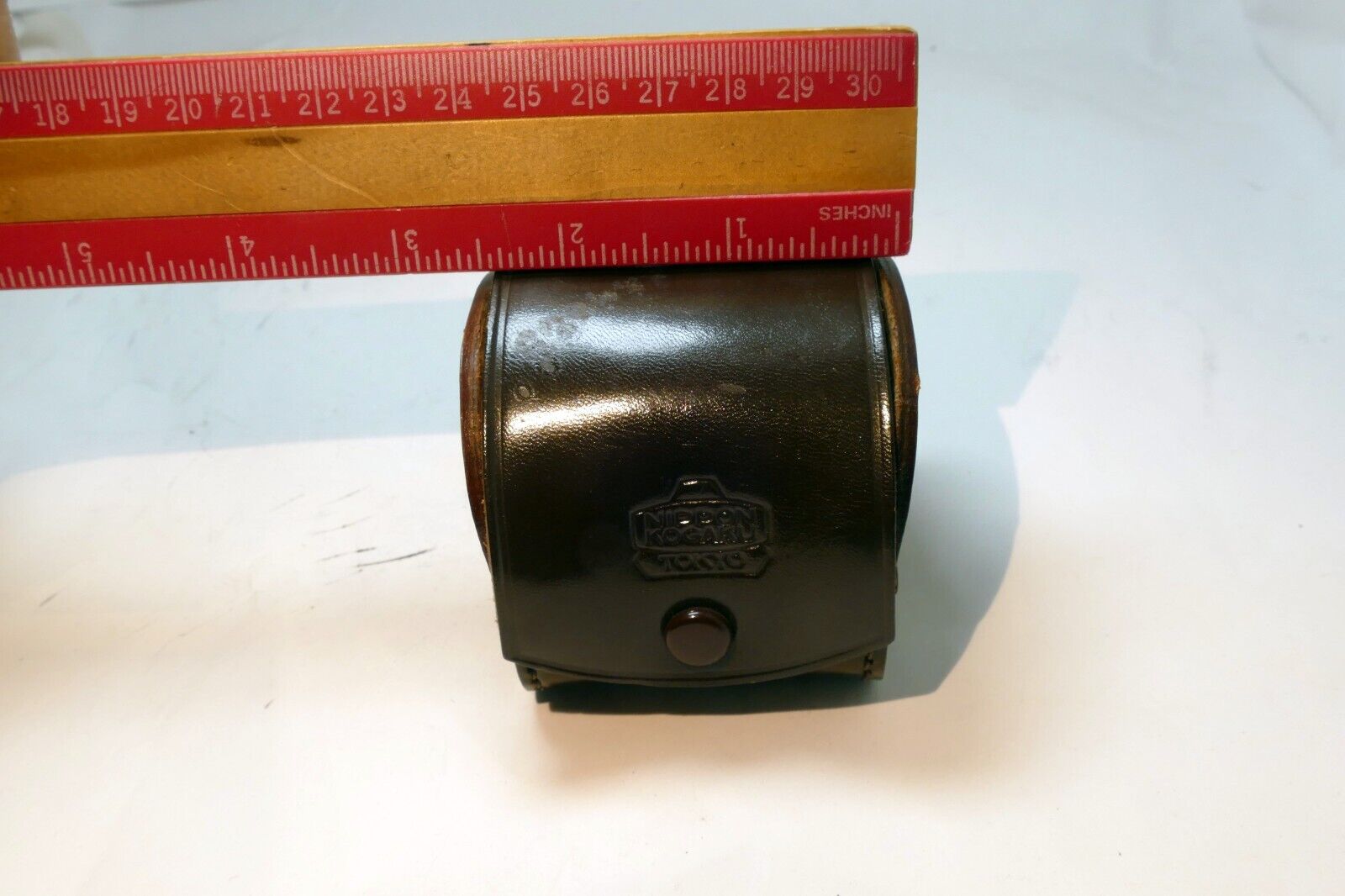 Nikon Nippon Leather Case for Waist level FINDER 2.5X2.5X2.5"