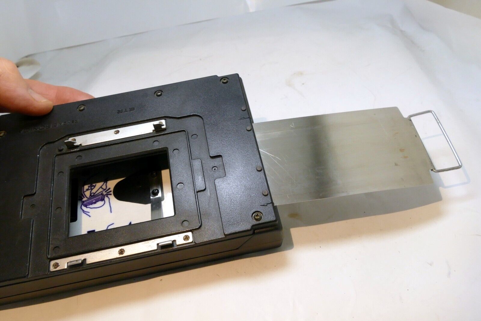 NPC Polaroid Back for 645 Bronica ETRS i ETR camera with dark slide