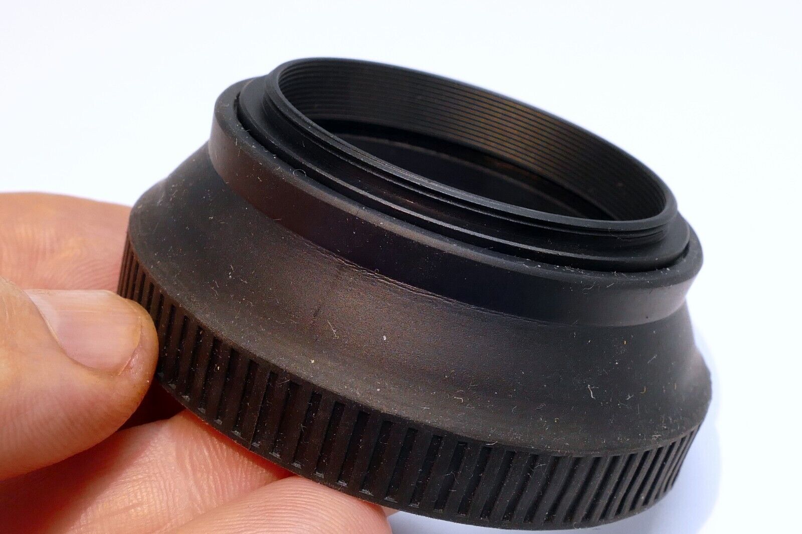 46mm Rubber Lens Hood Shade vintage double  threaded