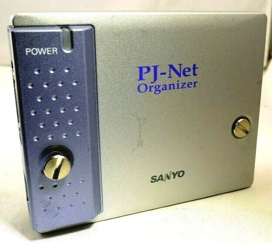 Sanyo PJ-Net Organizer model POA-PN01A IDC-PN01A00 for projector LAN networking