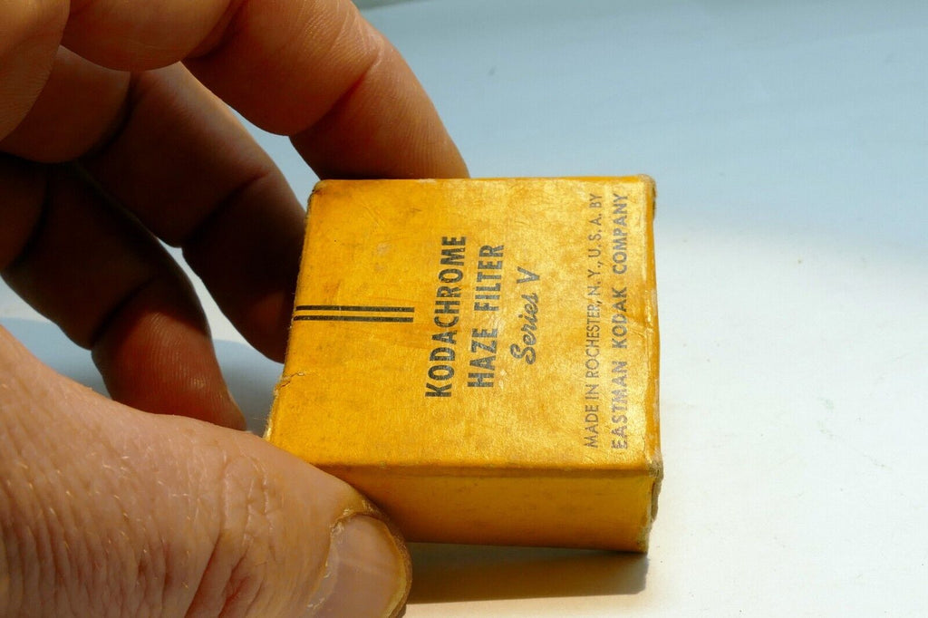 Empty Box from Kodak Kodachrome series 5 V filter