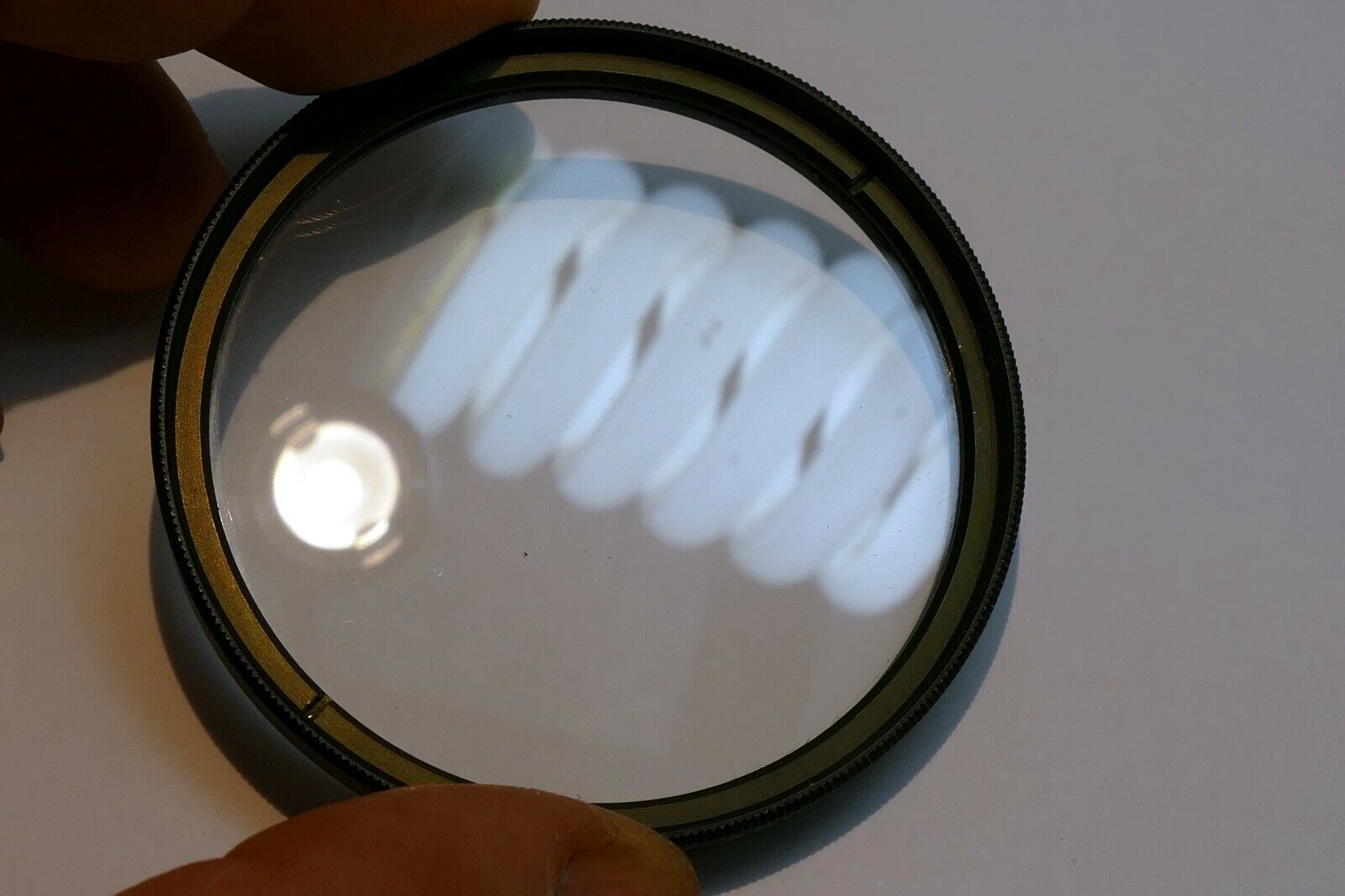 58mm UV (0)  Glass lens filter threaded screw in type