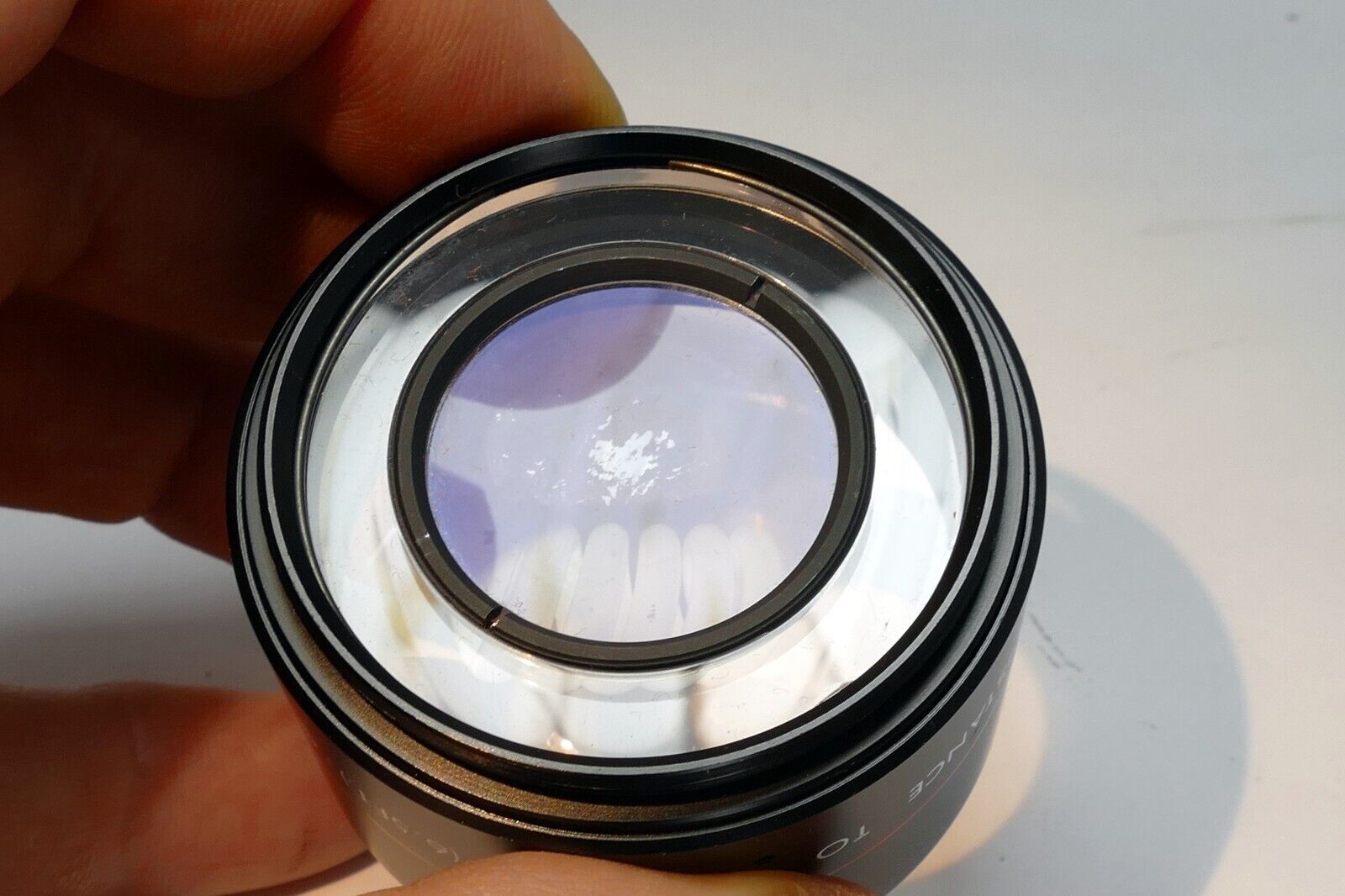 EXEL AUX 46mm lens for Talker wide angle with haze