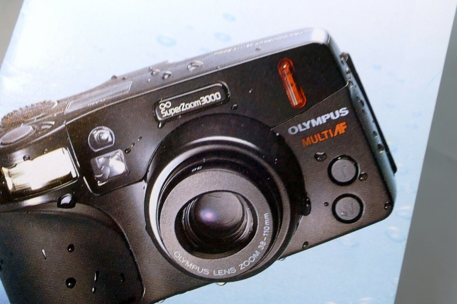 Olympus Infinity Super Zoom 3000 Camera 35mm Brochure 1993 advertisement add