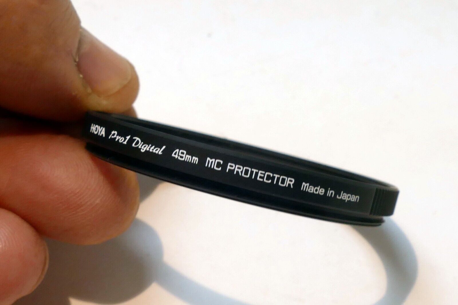 HOYA PRO1 Digital 49mm  Lens MC  protector  Filter  w/ ribbed grip rim