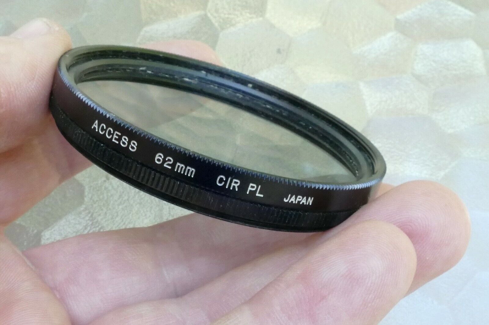 Access C-PL Circular Polarizing 62mm filter Lens Polar screw in for digital